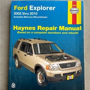 HAYNES REPAIR MANUAL Ford Explorer and Mercury Mountaineer models 2002-2010